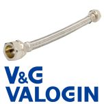 V&G Compression 22 mm X 3/4" Flexible Tap Connector - 300 mm Long