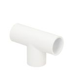 Davant 21.5mm White Solvent Overflow Equal Tee