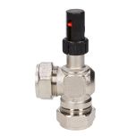 Evolve 22 mm Angled Automatic Bypass Valve