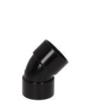 Davant 32mm Black Solvent Waste 45 Degree Obtuse Bend