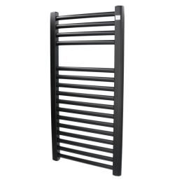 Revive Bruni 1000H x 600W Matt Black Towel Rail