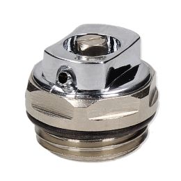 GBF Full Chrome 1/2" Radiator Air Vent Bleed Valve