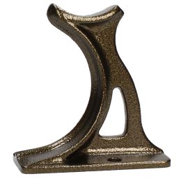 Revive Single Hammered Gold Column Radiator Decorative Foot