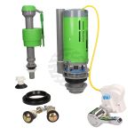 FlushKING Complete Repair Pack 6 - Cable Lever Flush  Adjust. Bottom Fill