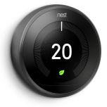 Google Nest Learning Thermostat, 3rd Generation - Black