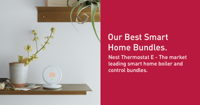 Nest Thermostat E - The market leading smart home boiler and control bundle